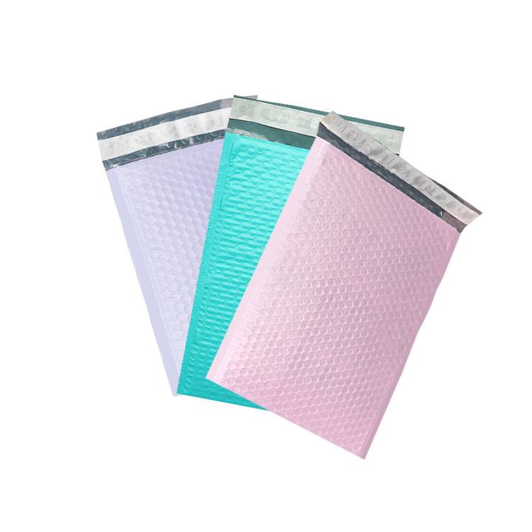 Xcgs Us Stock Poly Bubble Mailer 6x10 8.5x12 Black White Pink Teal Plastic Waterproof Shipping Mailing Bags
